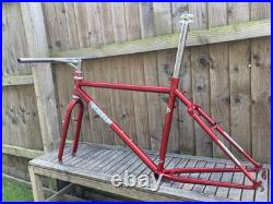 DeKerf Mountain 1995 Retro MTB Frame With Kona P2, & Rockshox Judy Forks, 18.5