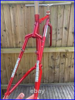 DeKerf Mountain 1995 Retro MTB Frame With Kona P2, & Rockshox Judy Forks, 18.5