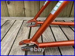 DeKerf Singlespeed Retro 18.5 MTB Frame Reynolds 725 Circa 2000 DeKerf Singlespeed Retro 18.5 MTB Frame Reynolds 725 Circa 2000