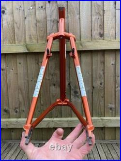 DeKerf Singlespeed Retro 18.5 MTB Frame Reynolds 725 Circa 2000 DeKerf Singlespeed Retro 18.5 MTB Frame Reynolds 725 Circa 2000