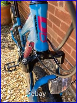 Diamondback overdrive mountain bike 26 wheel, 21 speed, 16 frame, disc brakes