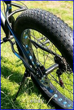 Fat Tyre Mountain Bike NEW SPEED Men/Women 26MTB Frame UK SELLER Stock