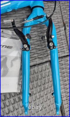 Forme Kinder MX24, 24 Frameset, Kids Bike Frame/Fork, Blue, Lightweight