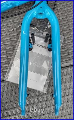 Forme Kinder MX24, 24 Frameset, Kids Bike Frame/Fork, Blue, Lightweight