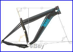 Frame 27.5 Plus or 29er x 2.0 396 TR Aluminum Mountain Bike Medium
