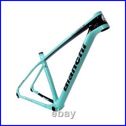 Frame Bike Mens MTB Carbon 1K Interscambio Pin Loop To Quick Release