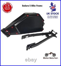Full Suspension Enduro Ebike Frame Electric Mountain Bike Stealth Bomber Full Suspension Enduro Ebike Frame Electric Mountain Bike Stealth Bomber