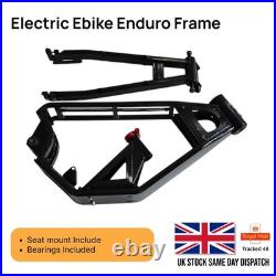 Full Suspension Enduro Ebike Frame Electric Mountain Bike Stealth Bomber UK