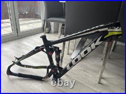 Full Suspension Mountain Bike Frame With rear shock