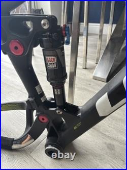 Full Suspension Mountain Bike Frame With rear shock