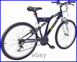 Full Suspension Mountain Bike Mens Womens Peak 26 Wheel Bike 19 Frame 21 Speed Full Suspension Mountain Bike Mens Womens Peak 26 Wheel Bike 19 Frame 21 Speed