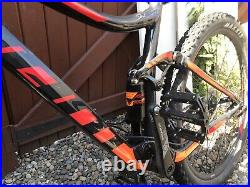 Full suspension mountain bike large frame