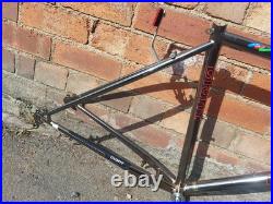 GIANT Super Sierra 1989 Crmo 4130 Vintage MTB Frame + Forks Shimano XT Chromoly
