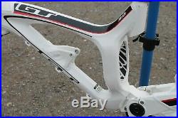 GT Fury 3.0 Medium Downhill Mountain Bike Frame, White & Red New Bearings