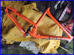 GT HELION EXPERT CARBON+AL MTB FRAME XL FULL SUSPENSION 27.5 spares repairs