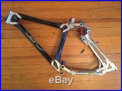 GT STS-1 Thermoplastic Full Suspension Mountain Bike Frame 26 19 Made In USA