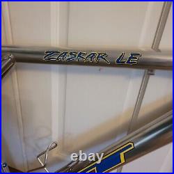 GT Zaskar 1996 Mountain Bike Retro Vintage MTB Bicycle 90s FRAME ONLY RICHEY XL