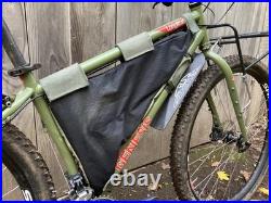 Genesis Longitude 29in Medium Bikepacking Mountain Bike. MTB. Frame Bag. Racks Genesis Longitude 29in Medium Bikepacking Mountain Bike. MTB. Frame Bag. Racks