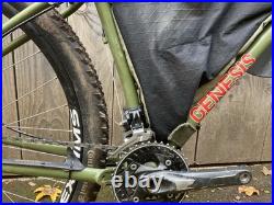 Genesis Longitude 29in Medium Bikepacking Mountain Bike. MTB. Frame Bag. Racks