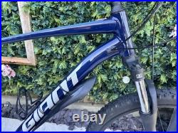 Giant Talon 29in wheels Mountain Bike XL Blue Mechanical Disc Brakes Alloy Frame Giant Talon 29in wheels Mountain Bike XL Blue Mechanical Disc Brakes Alloy Frame