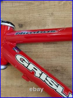 Grisley Nimbus Comp Full Suspension Mountain Bike Frameset In Gloss Red USED