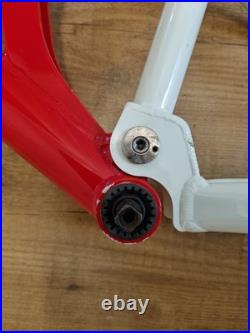 Grisley Nimbus Comp Full Suspension Mountain Bike Frameset In Gloss Red USED