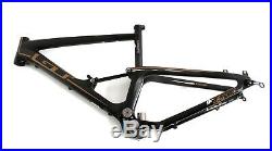 Gt Zaskar 100 9r Team Carbon Mountain Bike Frame 29 29er Black Large New