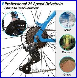 Hiland Mountain Bike MTB 27.5Inch 21 Speeds High-Tensile Steel Frame for Adults Hiland Mountain Bike MTB 27.5Inch 21 Speeds High-Tensile Steel Frame for Adults