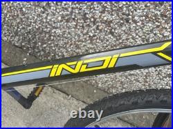 Indi ATB. 1 26in Mountain Bike 24in Frame Black/YellowithGrey 6spd V-Brake