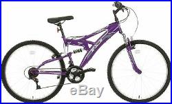 Indi FS1 Womens Mountain Bike 17 Frame MTB V-Brake Bicycle 6 Gears 26 Wheels
