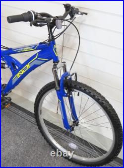 Indi FS. 1 Mountain Bike 18 Inch Steel Frame 26 Wheels Blue Ex-Display 18431H