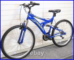 Indi FS. 1 Mountain Bike 18 Inch Steel Frame 26 Wheels Blue Ex-Display 18431H