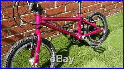 Islabikes Cnoc 14 Little Girl's Bike Pink Magenta Mountain Islabike Small Frame