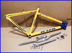 KHS ALITE 3000 Easton Frameset 17 Mountain Bike Frame + Extras