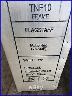 KHS Flagstaff 29 Mountain Bike 100mm Suspension Frame 2015 Large Red New In Box