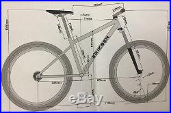 Kent Eriksen Titanium Full Suspension Mountain Bike Custom 27.5 Fox RP23