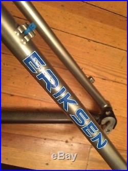 Kent Eriksen Titanium Full Suspension Mountain Bike Custom S/M 27.5 Fox RP23