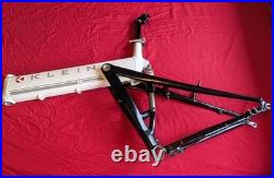 Klein Mantra Frame 1999 Retro Full Sus Mountain Bike 26 Large White