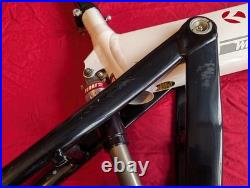 Klein Mantra Frame 1999 Retro Full Sus Mountain Bike 26 Large White