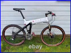 Klein Mantra Frame 1999 Retro Full Sus Mountain Bike 26 Large White