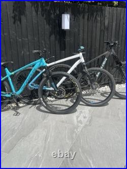 Kona Blast Mountain Bike 27.5in M Frame Blue Hydraulic Disc Front Suspension