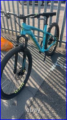 Kona Blast Mountain Bike 27.5in M Frame Blue Hydraulic Disc Front Suspension