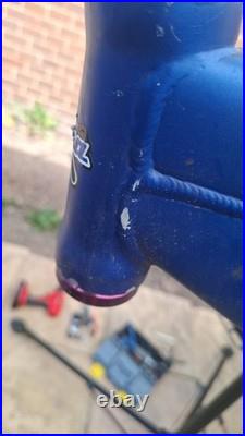 Kona Full Suspension Mountain Bike Frame Only Blue/Black Unisex Adults