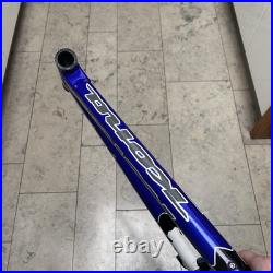 Kona Kikapu Full Suspension Mountain Bike Frame 18 with Fox Rear Shock Blue Retro Kona Kikapu Full Suspension Mountain Bike Frame 18 with Fox Rear Shock Blue Retro
