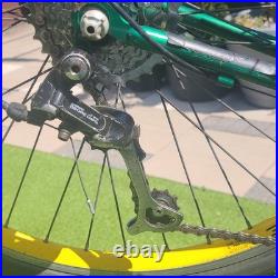 Kona Lava Dome 26in Mountain Bike 17in Frame Green/Yellow V-Brakes Project 2