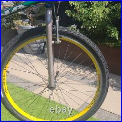 Kona Lava Dome 26in Mountain Bike 17in Frame Green/Yellow V-Brakes Project 2