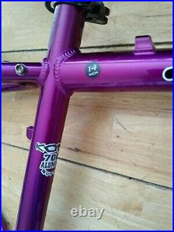 Kona Lisa Xs 14 Purple Aluminium Hardtail Frame 26 Wheel Mountain XC Bike