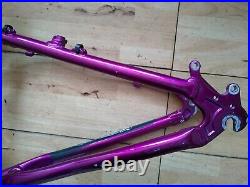 Kona Lisa Xs 14 Purple Aluminium Hardtail Frame 26 Wheel Mountain XC Bike