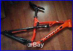 Kona Precept 130dl Full Suspension Mountain Bike Frame Bright Orange 27.5 Size L