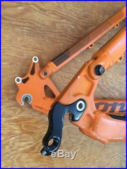 Kona Stinky 24 Childrens Full Suspension Mountain Bike Frame Orange